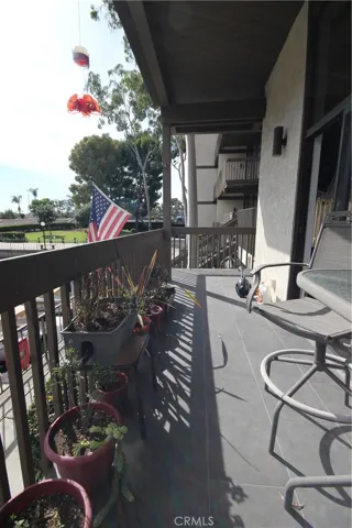 Private balcony overlooking the marina!