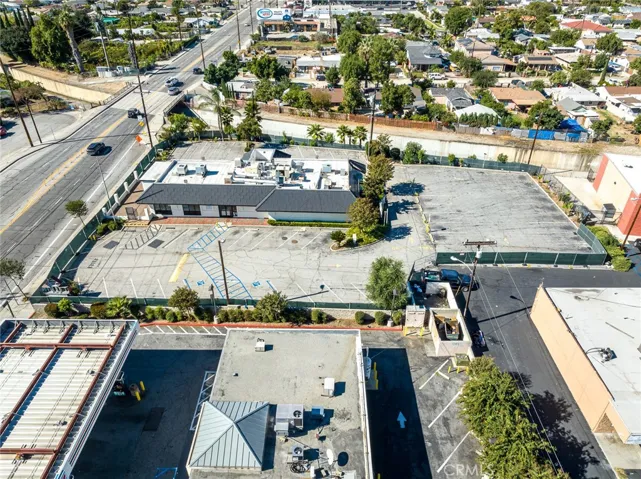Aerial View Large Lot