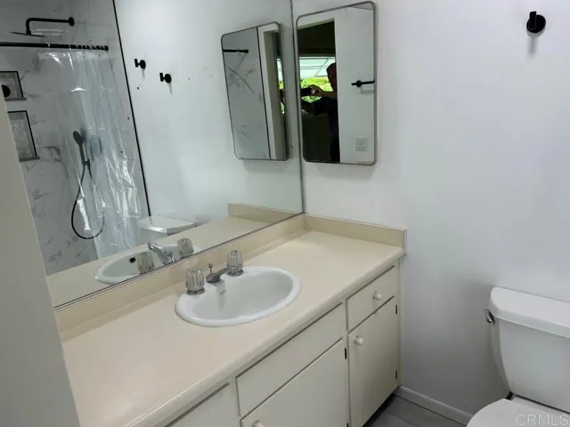 Master bath vanity