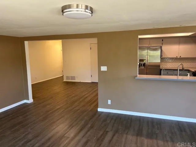 Kitchen from bonus room