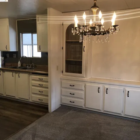 Kitchen and Dining Room view