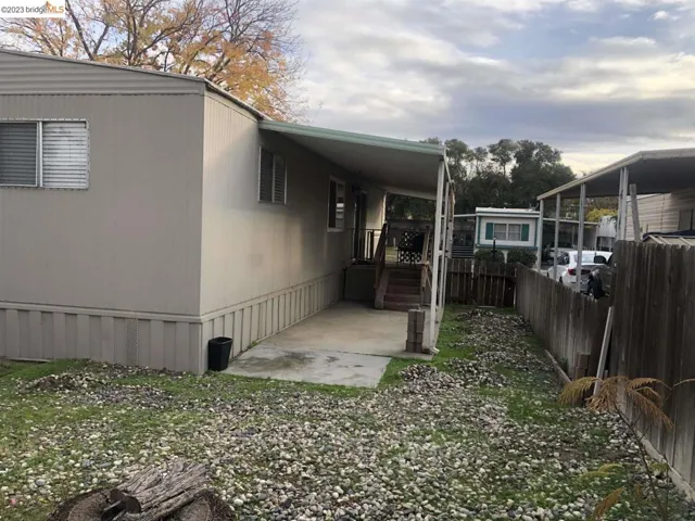 Large yard for garden or entertainment.