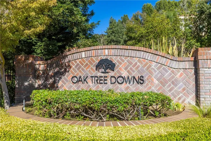 Front gate entry sign.