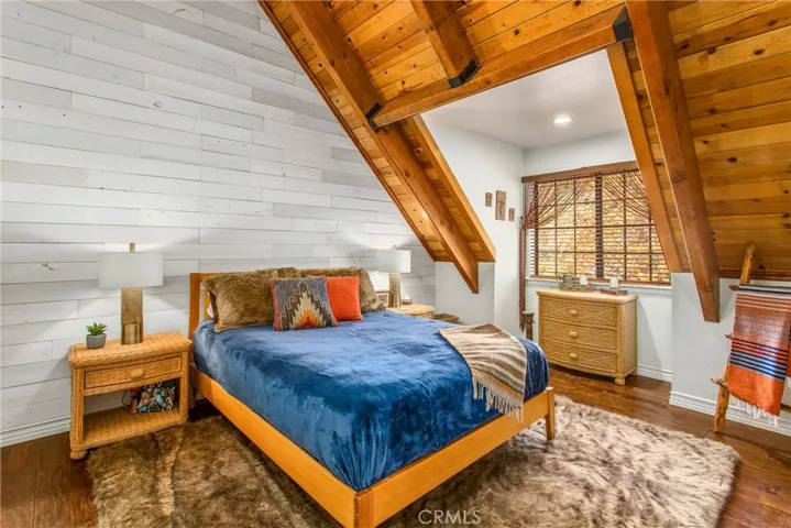 One of 4 bedrooms upstairs