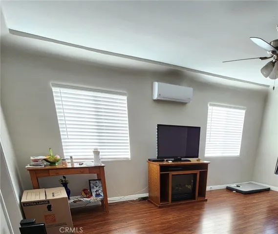 Newly-painted interior.