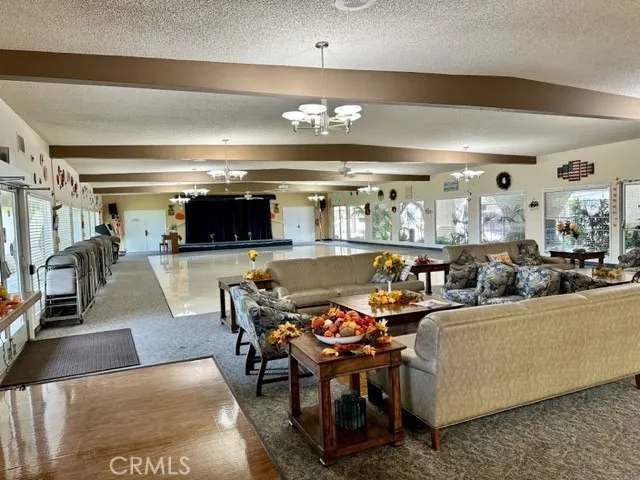 huge banquet area at clubhouse