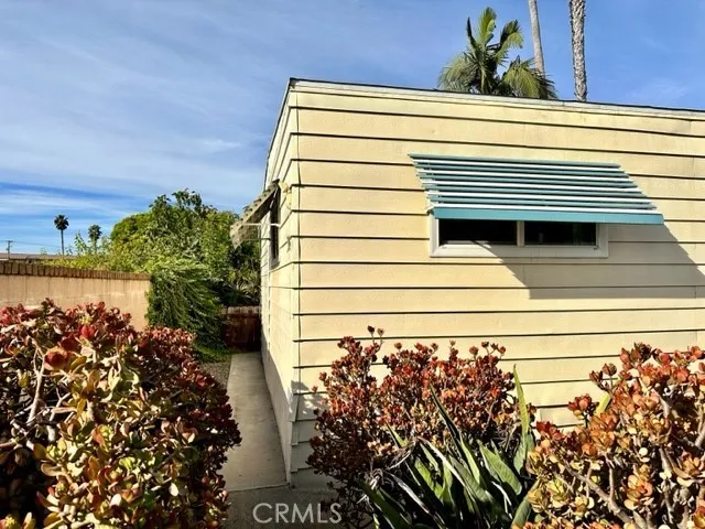 Back of the home.  Lots of space on this lot
