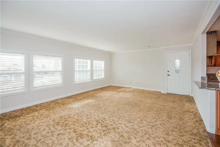 Living Room with Wool Carpet