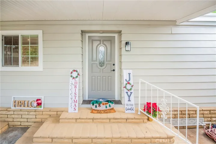 Main Front Entrance of the Property