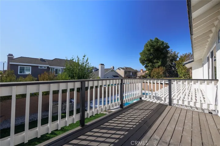 Balcony from primary