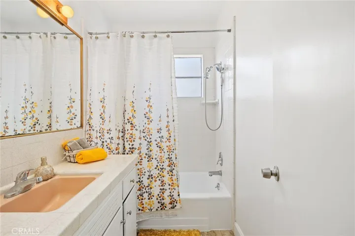 View of Full Bathroom off of Hall.