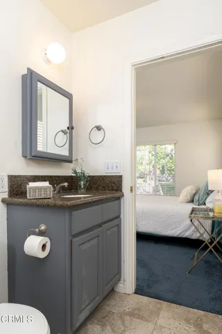 Master bathroom tile flooring