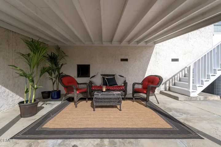 Covered patio