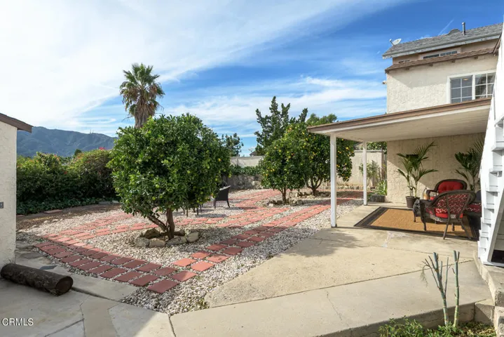 Covered patio