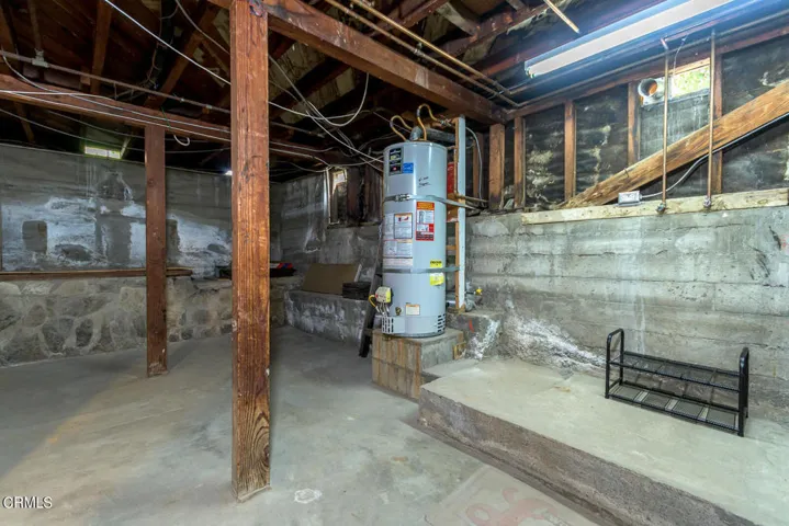 Basement grade level with backyard