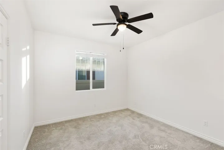 Bedroom #2 with ceiling fan