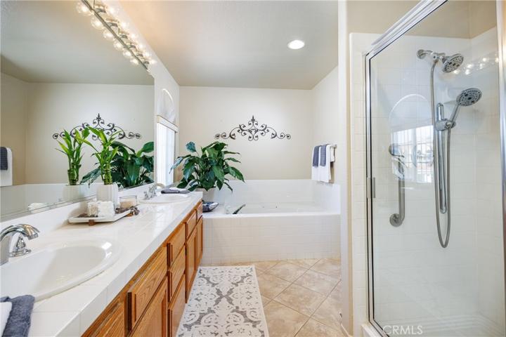 Separate shower