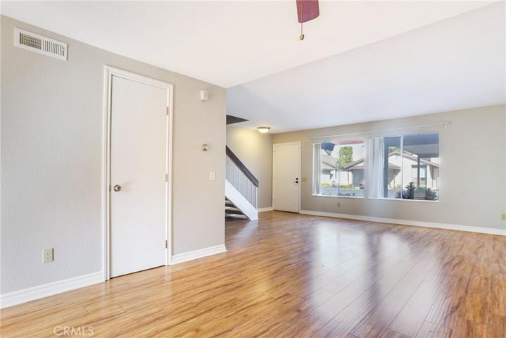 Open floor plan with lots of light