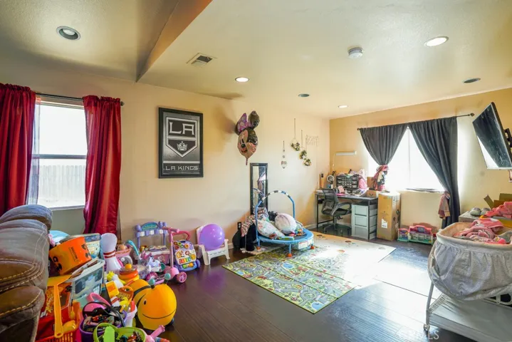 This is the from Den which was originally enclosed for a 4th Bedroom. It was opened up.