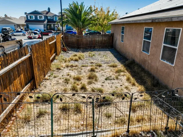 Side yard.