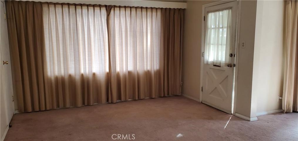 Living Room view of the front door