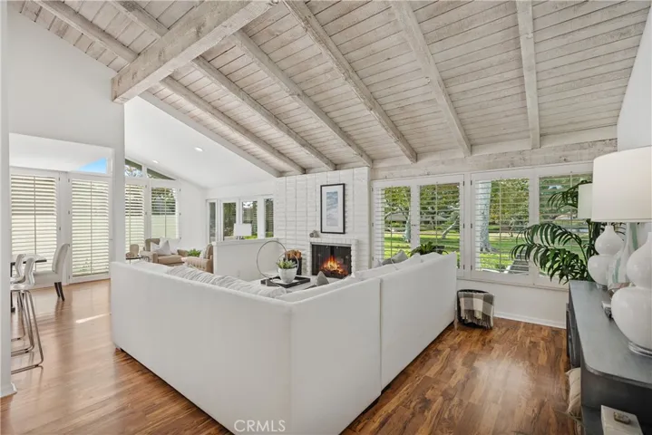 Looking from foyer to great room.