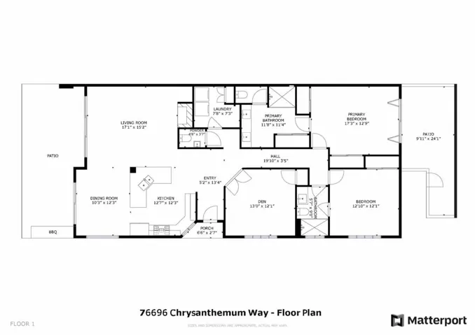 76696 Chrysanthemum - Floor Plan