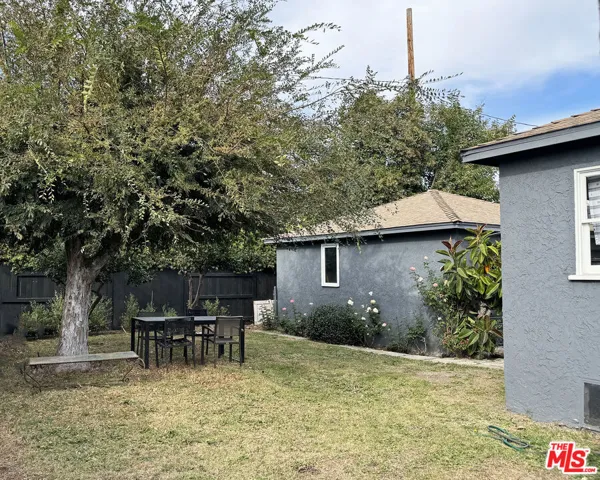 Fenced in Yard & Garage
