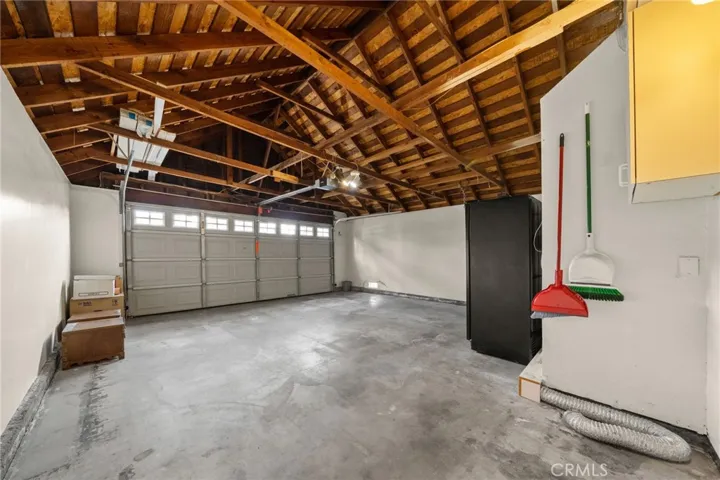 Large 2 car garage with direct access to house