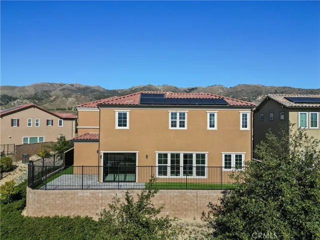 Backyard with unobstructed Views