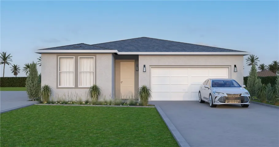 Rendering only. Exact finishes may vary. Landscaping and hardscaping to be done separately at buyers expense.