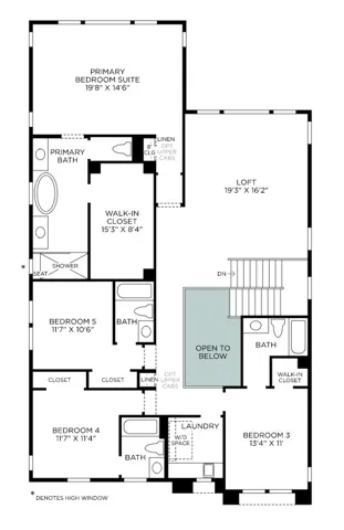 Viridian Floor Plan- 2nd floor