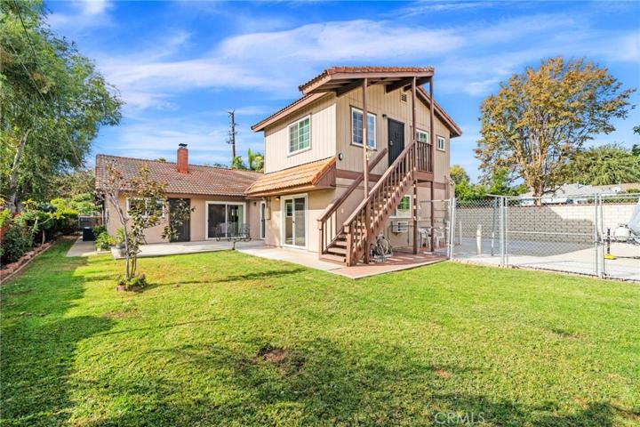 Backyard Facing House
