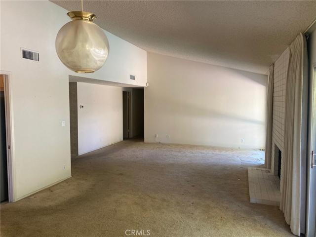 spacious living room