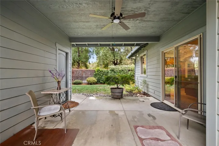 Large covered breezeway