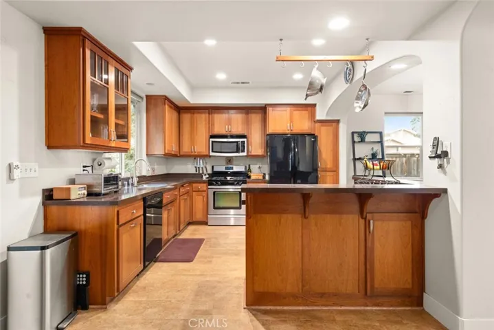 Large open kitchen