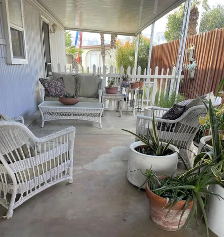 Cozy Covered Patio
