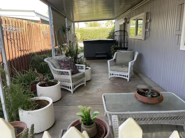 Cozy Covered Patio