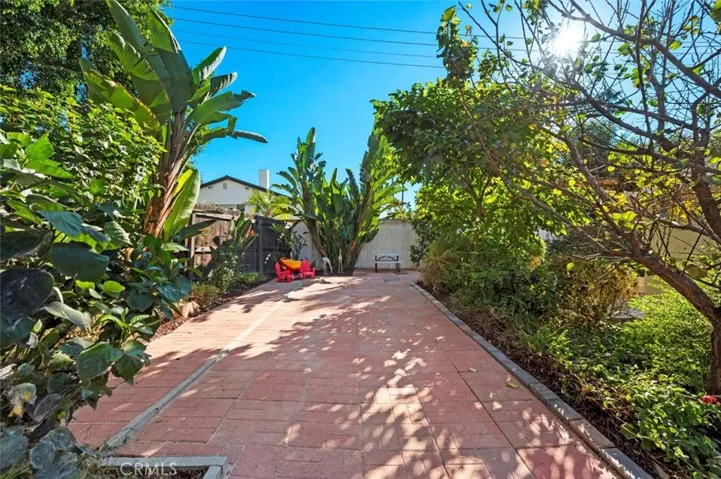 Great side yard for all kinds of fun