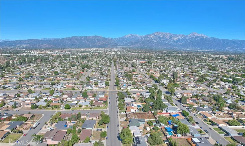Aerial View Looking North
