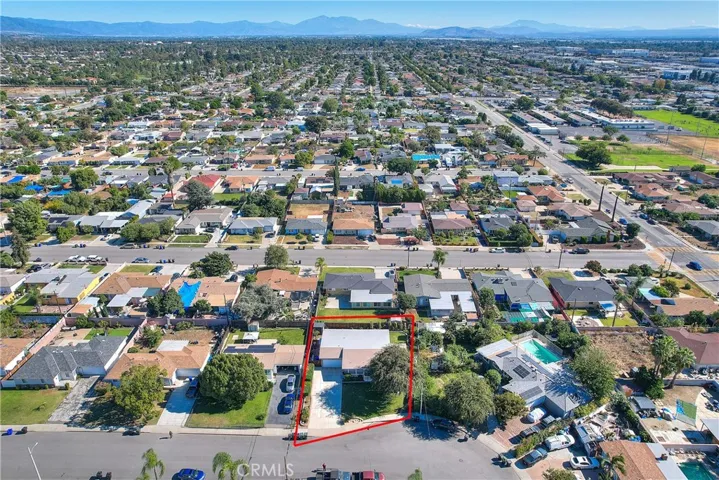 Aerial View Looking East