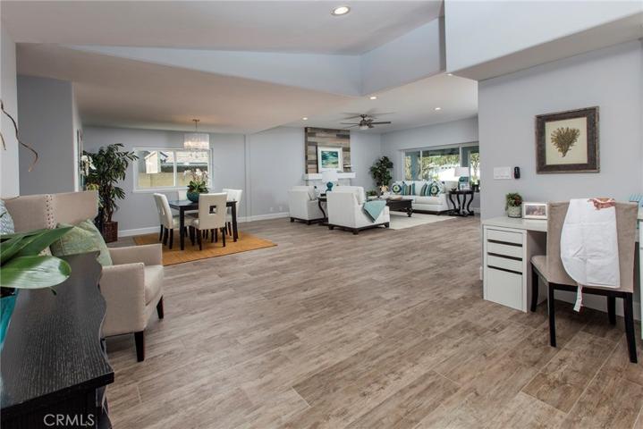 Open floor concept