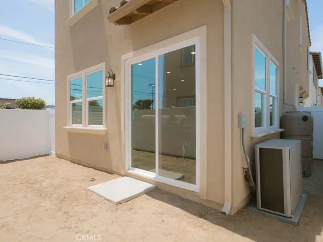 Private patio.