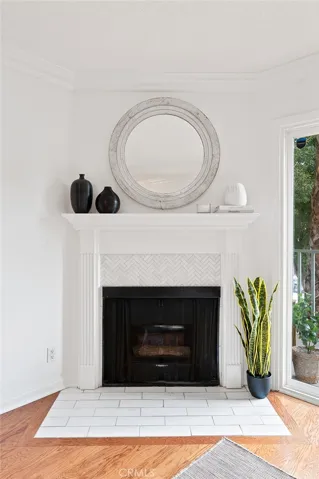 Fireplace in Living Room