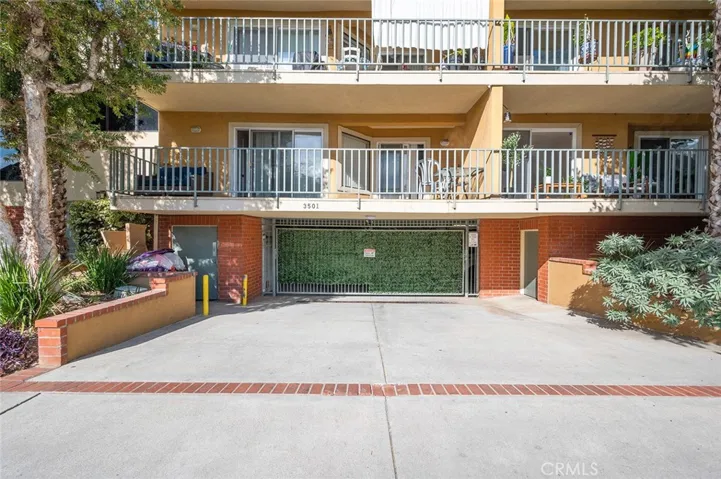 Front of Building with electric garage door