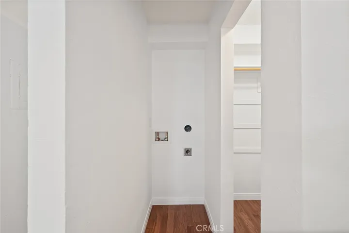 Washer and Dryer Hookups in unit