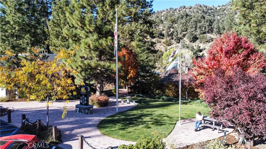 Veterans park accross the street from the property