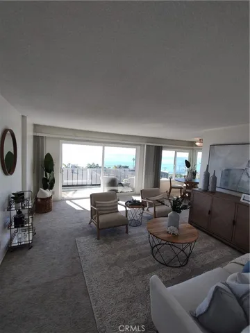 Living Room with ocean views