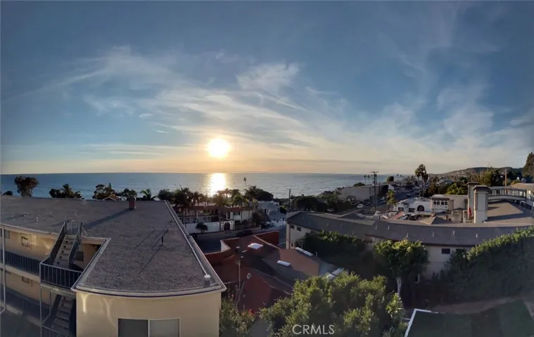 Panoramic view from balcony