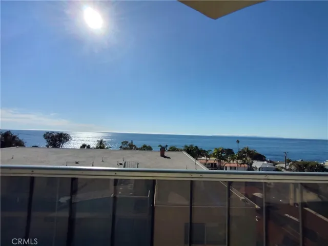 View to the west from balcony